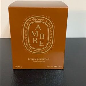 Diptique scented candle in Amber